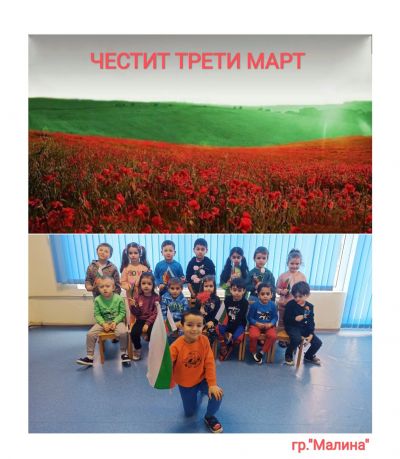 Група Малина - ДГ 15 Чучулига - София, Свобода