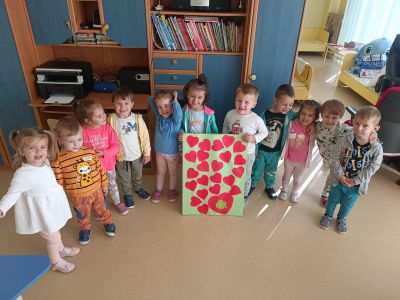 Световен ден на сърцето - 09.2024г., група "Детелина" - ДГ 15 Чучулига - София, Свобода