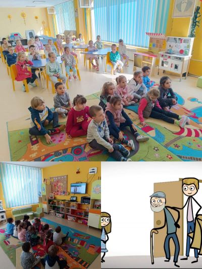Международен ден на възрастните хора - 01.10.2024г., група "Черешка" и група "Мечо" - ДГ 15 Чучулига - София, Свобода
